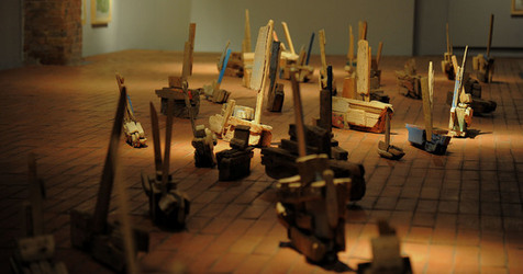 Installazione di Anne Clemence DeGrollee alla GAM di Palermo. Fotografie di Giulio Azzarello ©2017. Installazione di Anne Clemence DeGrollee alla GAM di Palermo. Fotografie di Giulio Azzarello ©2017.