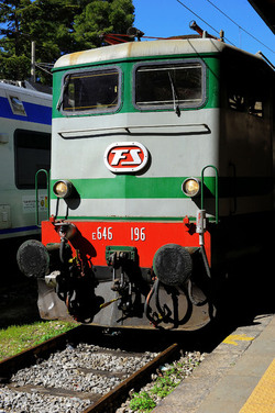 Il treno storico delle ferrovie italiane. Fotografie di Giulio Azzarello &copy;2017.