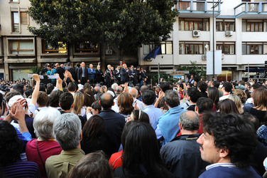 GIORNATE FALCONE E BORSELLINO a Palermo ogni anno. Fotografia di Giulio Azzarello &copy;2014.