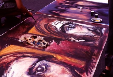 1KMdiTELADIPINTA fotografie di Giulio Azzarello ©2020. 1KMdiTELADIPINTA fotografie di Giulio Azzarello ©2020.