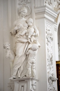 GLI STUCCHI DI GIACOMO SERPOTTA. Fotografie di Giulio Azzarello &copy;2018.