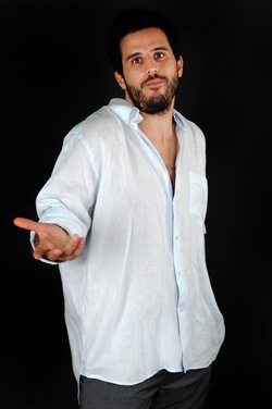 ALESSANDRO ACCARDI attore italiano. Fotografie di Giulio Azzarello &copy;2018.