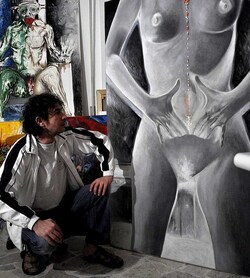 GIORNATA DEL CONTEMPORANEO artisti. Foto di Giulio Azzarello &copy;2014.