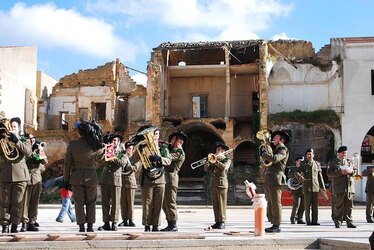 MUSEO della Memoria DEL BELICE a S.Margherita del Belice. Fotografie di Giulio Azzarello &copy;2014.