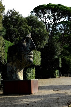 IGOR MITORAJ Giardino di Boboli. Fotografie di Giulio Azzarello &copy;2022.