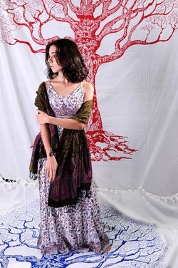 ISABELLA SCIORTINO attrice italiana. Fotografie di Giulio Azzarello &copy;2018.