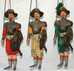 PUPI SICILIANI del 900 e dell 800. Collezione Cuticchio. Fotografie di Giulio Azzarello &copy;2014.