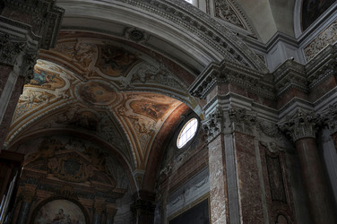 BASILICA di Santa Maria degli Angeli e dei Martiri a Roma. Fotografie di Giulio Azzarello &copy;2014.