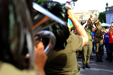 RADUNO di Bersaglieri. Fotografie di Giulio Azzarello &copy;2016.