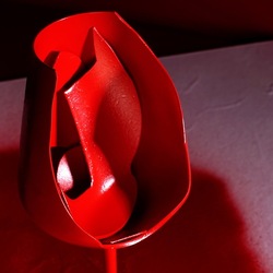 CALICE ROSSO. Fotografia di Giulio Azzarello &copy;2023.