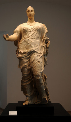 LA VENERE DI MORGANTINA e il suo ritorno dagli USA al museo archeologico di Aidone. Fotografie di Giulio Azzarello &copy;2014.