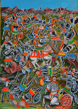 OPERA DEI PUPI dei maestri Mimmo e Nino Cuticchio. Fotografie di Giulio Azzarello &copy;2014.