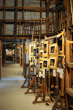 TRADIZIONI IN VIAGGIO mostra di pupi di Mimmo Cuticchio. Fotografie di Giulio Azzarello &copy;2014.