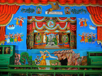 OPERA DEI PUPI dei maestri Mimmo e Nino Cuticchio. Fotografie di Giulio Azzarello &copy;2014.