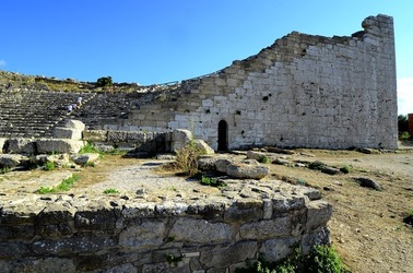 SEGESTA sito archeologico. Fotografie di Giulio Azzarello ©2018.