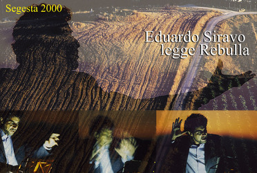 SEGESTA incontri all alba al Teatro Antico di Segesta in Sicilia. Fotografie e fotomontaggio di Giulio Azzarello &copy;2014.