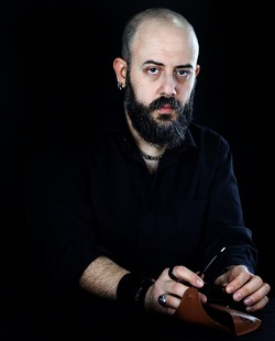 ALESSIO BOSCO musicista compositore. Fotografie di Giulio Azzarello &copy;2018.