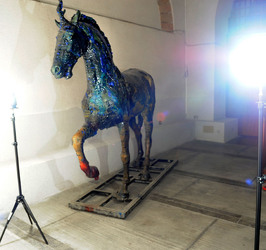 LA SALA DEGLI ARCHI allo Steri di Palermo. Fotografie di Giulio Azzarello &copy;2014.