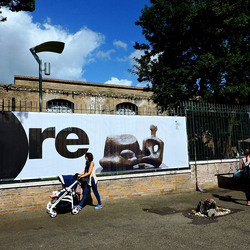 HENRY MOORE mostra a Roma Fotografie di Giulio Azzarello &copy;2016.
