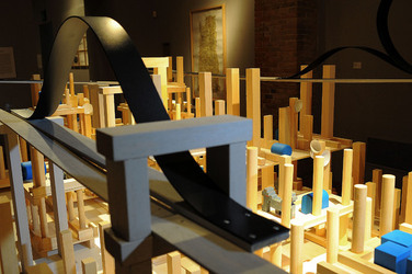 Mobile City installazione di Anne Clemence DeGrollee alla GAM di Palermo. Fotografie di Giulio Azzarello ©2017. Mobile City installazione di Anne Clemence DeGrollee alla GAM di Palermo. Fotografie di Giulio Azzarello ©2017.