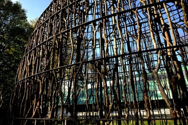 VENEZIA installazione lignea Giardini della Biennale di Arch. Cont. Fotografie di Giulio Azzarello &copy;2022.