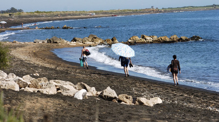 ARTE CONTEMPORANEA A PIRGI sito e riserva archeologica. Fotografie di Giulio Azzarello &copy;2014.