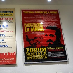 PEPPINO IMPASTATO. Fotografie di Giulio Azzarello ©2022. PEPPINO IMPASTATO. Fotografie di Giulio Azzarello ©2022.