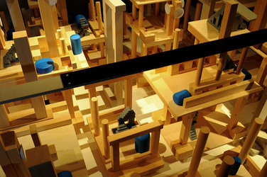 Mobile City installazione di Anne Clemence DeGrollee alla GAM di Palermo. Fotografie di Giulio Azzarello ©2017. Mobile City installazione di Anne Clemence DeGrollee alla GAM di Palermo. Fotografie di Giulio Azzarello ©2017.