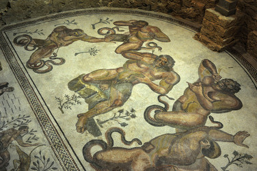 I MOSAICI della VILLA ROMANA DEL CASALE Piazza Armerina in Sicilia. Fotografie di Giulio Azzarello &copy;2014.