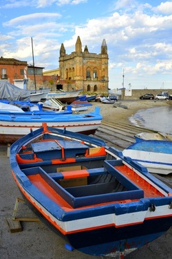 BARCHE da PESCA fotografie di Giulio Azzarello &copy;2019.