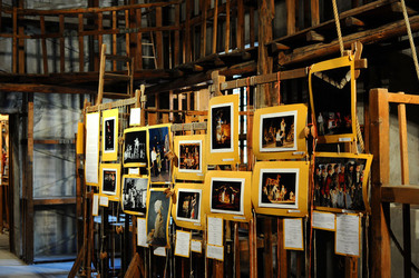 TRADIZIONI IN VIAGGIO mostra di pupi di Mimmo Cuticchio. Fotografie di Giulio Azzarello &copy;2014.