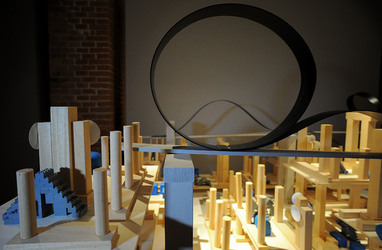 Mobile City installazione di Anne Clemence DeGrollee alla GAM di Palermo. Fotografie di Giulio Azzarello ©2017. Mobile City installazione di Anne Clemence DeGrollee alla GAM di Palermo. Fotografie di Giulio Azzarello ©2017.