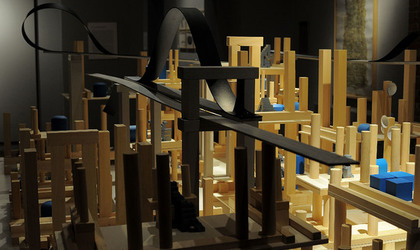 Mobile City installazione di Anne Clemence DeGrollee alla GAM di Palermo. Fotografie di Giulio Azzarello ©2017. Mobile City installazione di Anne Clemence DeGrollee alla GAM di Palermo. Fotografie di Giulio Azzarello ©2017.