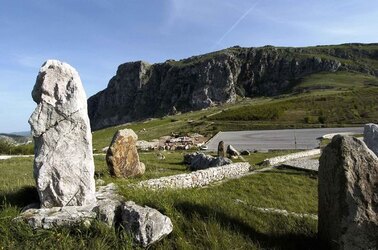 PORTELLA della Ginestra in Sicilia. Fotografie di Giulio Azzarello &copy;2014.