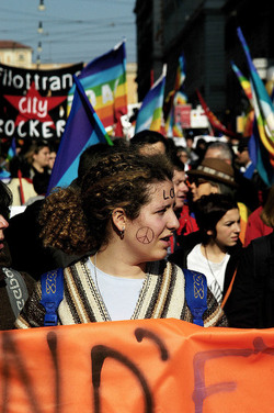 MANIFESTAZIONE per la PACE. Fotografie di Giulio Azzarello ©2014. MANIFESTAZIONE per la PACE. Fotografie di Giulio Azzarello ©2014.