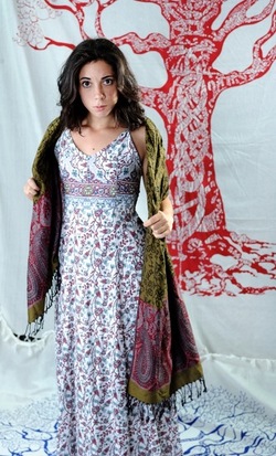 ISABELLA SCIORTINO attrice italiana. Fotografie di Giulio Azzarello &copy;2018.