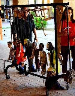 TEATRO TAGES Sardegna Cagliari. Fotografie di Giulio Azzarello ©2020.