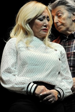 ANTONELLA RIZZO attrice siciliana italiana. Fotografie di Giulio Azzarello &copy;2018.