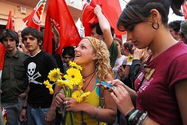 PEPPINO IMPASTATO e il suo mito. Fotografie di Giulio Azzarello ©2014.