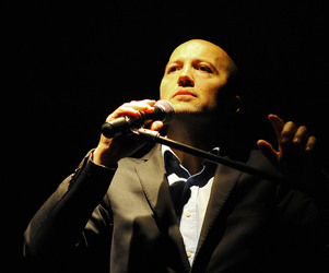 DARIO FERRARI E NINA LOMBARDINO attori italiani. Fotografie di Giulio Azzarello &copy;2014.