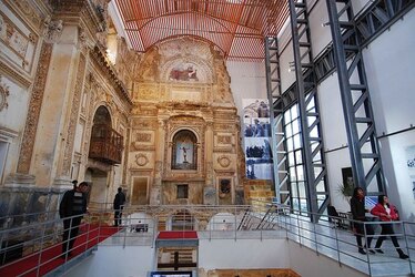 MUSEO della Memoria DEL BELICE a S.Margherita del Belice. Fotografie di Giulio Azzarello &copy;2014.