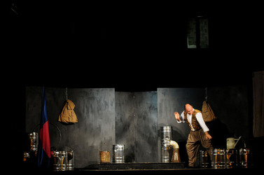 MARCO RENZI e il suo teatro. Fotografie di Giulio Azzarello ©2014.