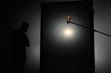 DARIO FERRARI E NINA LOMBARDINO attori italiani. Fotografie di Giulio Azzarello &copy;2014.