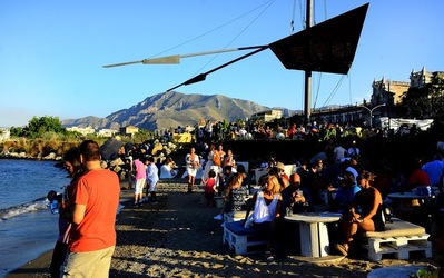 LA COSTA e il PORTO di PALERMO fotografie di Giulio Azzarello &copy;2018.