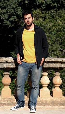 ALESSANDRO ACCARDI attore italiano. Fotografie di Giulio Azzarello &copy;2018.