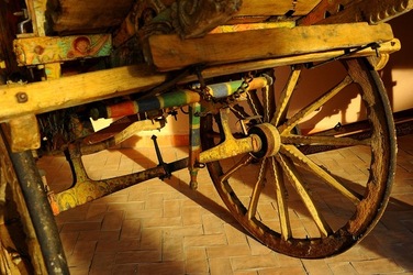 MUSEO DEL CARRETTO SICILIANO D Aumale. Fotografie di Giulio Azzarello &copy;2018.