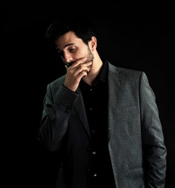 ALESSANDRO ACCARDI attore italiano. Fotografie di Giulio Azzarello &copy;2018.