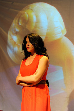 IL CABARET di Moschella Mul&egrave; attori e registi siciliani italiani. Foto di Giulio Azzarello &copy;2014.