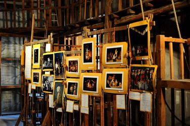 TRADIZIONI IN VIAGGIO mostra di pupi di Mimmo Cuticchio. Fotografie di Giulio Azzarello &copy;2014.