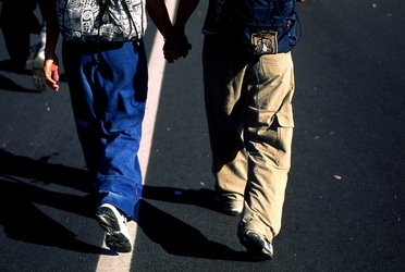 MARCIA DELLA PACE PERUGIA ASSISI fotografie di Giulio Azzarello &copy;2000 2022.